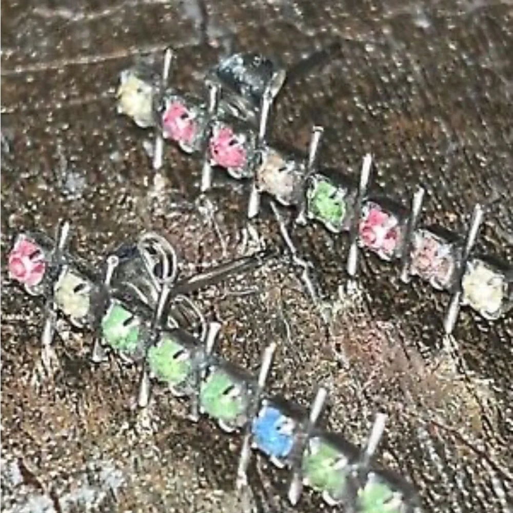 Dannijo Imani Petite Gemstone Earrings - Picture 3 of 7